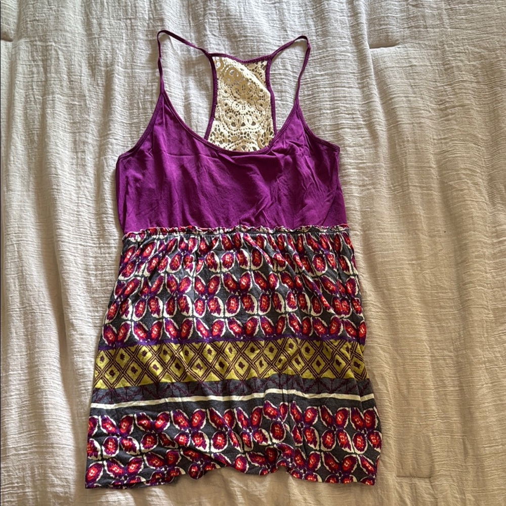 Nordstrom lace back tank top